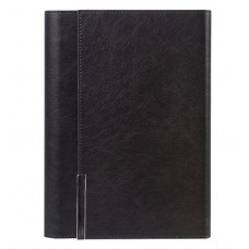 Ежедневник в суперобложке Country Liberty Mocca NUBA A5+, черный, недатированный, в твердой обложке