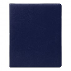 Еженедельник Classic Buffalo A4, синий, недатированный, в твердой обложке