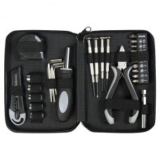 Набор инструментов Tools Worker, 27 инструментов, в пластиковом серебристом футляре Набор инструментов Tools Worker, 27 инструментов, в пластиковом серебристом футляре