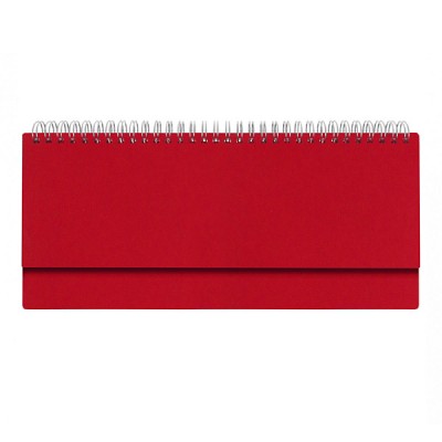 Планинг Alfa Soft 325*130 мм, красный, недатированный, в твердой обложке