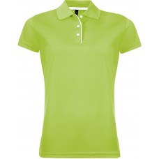 Рубашка поло женская Performer Women 180 зеленое яблоко