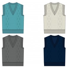 Жилет оверсайз на заказ Tricksy Terra, акрил Жилет оверсайз на заказ Tricksy Terra, акрил