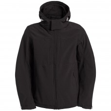 Куртка мужская Hooded Softshell черная