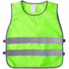 Жилет светоотражающий детский Spotlight, желтый неон Жилет светоотражающий детский Spotlight, желтый неон