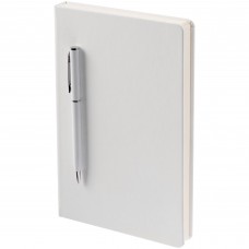 Ежедневник Magnet Shall, недатированный, белый Ежедневник Magnet Shall, недатированный, белый