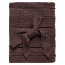 Плед Pleat, коричневый