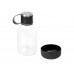 Бутылка для воды 2-в-1 Dog Bowl Bottle со съемной миской для питомцев, 1500 мл, черный