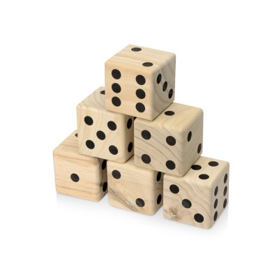 Деревянная игра в кости, XL "Dice"