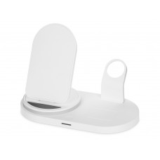 Складная зарядная станция с беспроводной зарядкой «Flashport», 15 Вт Складная зарядная станция с беспроводной зарядкой «Flashport», 15 Вт