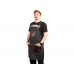 Фартук из канваса с ремнями из натуральной кожи, материал: канвас смесовый, плотность 450 гр/м, натуральная кожа КРС, цвет черный, коричневый 