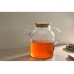 Стеклянный чайник с бамбуковой крышкой Sencha M
