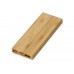 Подарочный набор с БЗУ и внешним аккумулятором Bamboo Set, натуральный