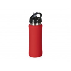 Бутылка для воды Bottle C1, сталь, soft touch, 600 мл, красный (Р)