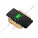 USB-хаб с беспроводной зарядкой из бамбука Plato