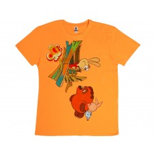 Футболка Винни-Пух мужская, оранжевый Футболка Винни-Пух мужская, оранжевый