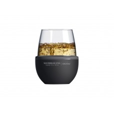 Тумблер для вина WINE KUZIE, черный (P) Тумблер для вина WINE KUZIE, черный (P)