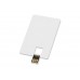 Флеш-карта USB 2.0 16 Gb в виде пластиковой карты Card, белый