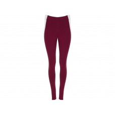 Легинсы Agia, винный/белый Легинсы Agia, винный/белый