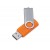 Флеш-карта USB 2.0 8 Gb Flash C1, оранжевый