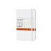Записная книжка Moleskine Classic (в линейку) в твердой обложке, Pocket (9x14см), белый
