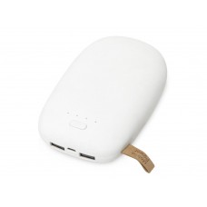 Универсальное зарядное устройство power bank в форме камня. 10400MAH. white