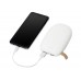 Универсальное зарядное устройство power bank в форме камня. 10400MAH. white