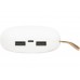 Универсальное зарядное устройство power bank в форме камня. 10400MAH. white