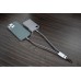 Ремешок-держатель для телефона с зарядным кабелем USB-C - USB-C Lany Wristband Charge Eco, серый