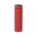 Вакуумный термос Vacuum Flask C1, soft touch, 420мл, красный
