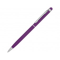 Ручка-стилус шариковая Jucy Soft с покрытием soft touch, фиолетовый (Р) Ручка-стилус шариковая Jucy Soft с покрытием soft touch, фиолетовый (Р)
