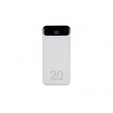 Внешний аккумулятор с дисплеем, 20000 mAh