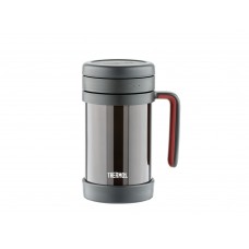 Термос из нерж. стали с ситом тм THERMOS TCMF-501, черный