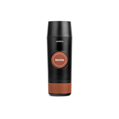 Портативная кофемашина «Barista» c быстрой зарядкой с логотипом Rombica