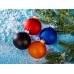 Стеклянный шар желтый матовый, заготовка шара 6 см, цвет 23