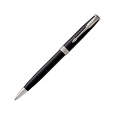 Ручка шариковая Parker Sonnet Core Black Lacquer CT, черный/серебристый