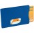 Защитный RFID чехол для кредитной карты Arnox, ярко-синий