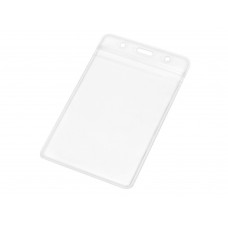 Бейдж Crystal Vert 84*135 мм (внут.размер  74*105 мм), прозрачный