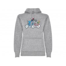 Толстовка с капюшоном «Ну, погоди!» женская Толстовка с капюшоном «Ну, погоди!» женская