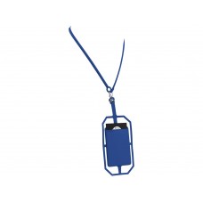 Картхолдер RFID со шнурком, ярко-синий Картхолдер RFID со шнурком, ярко-синий