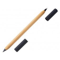 Вечный карандаш и ручка из бамбука Black bamboo, натуральный и черный Вечный карандаш и ручка из бамбука Black bamboo, натуральный и черный