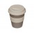 Стакан с силиконовой крышкой Cafe, beige