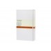 Записная книжка Moleskine Classic (в линейку) в твердой обложке, Large (13х21см), белый Записная книжка Moleskine Classic (в линейку) в твердой обложке, Large (13х21см), белый