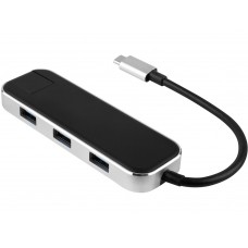 Хаб USB Rombica Type-C Chronos Black Хаб USB Rombica Type-C Chronos Black