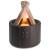 Светодиодный USB увлажнитель-аромадиффузор Bonfire с пультом Д/У, черный