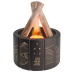 Светодиодный USB увлажнитель-аромадиффузор Bonfire с пультом Д/У, черный
