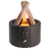 Светодиодный USB увлажнитель-аромадиффузор Bonfire с пультом Д/У, черный