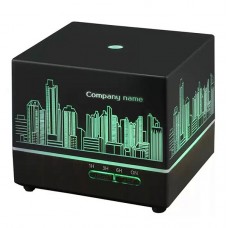 Светодиодный USB увлажнитель Wisdom, черный Светодиодный USB увлажнитель Wisdom, черный