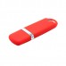 Флешка Shape с покрытием Софт Тач 16 GB, красный