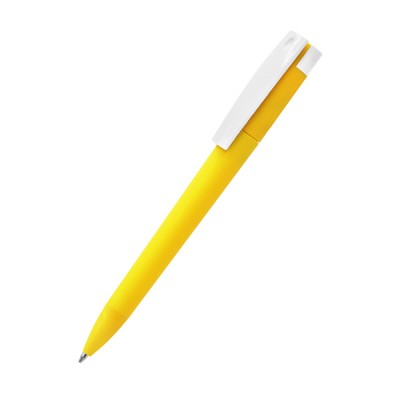 Ручка шариковая T-pen софт-тач, желтый