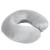 Подушка дорожная "SOFT"; memory foam, микрофибра,серый Подушка дорожная "SOFT"; memory foam, микрофибра,серый